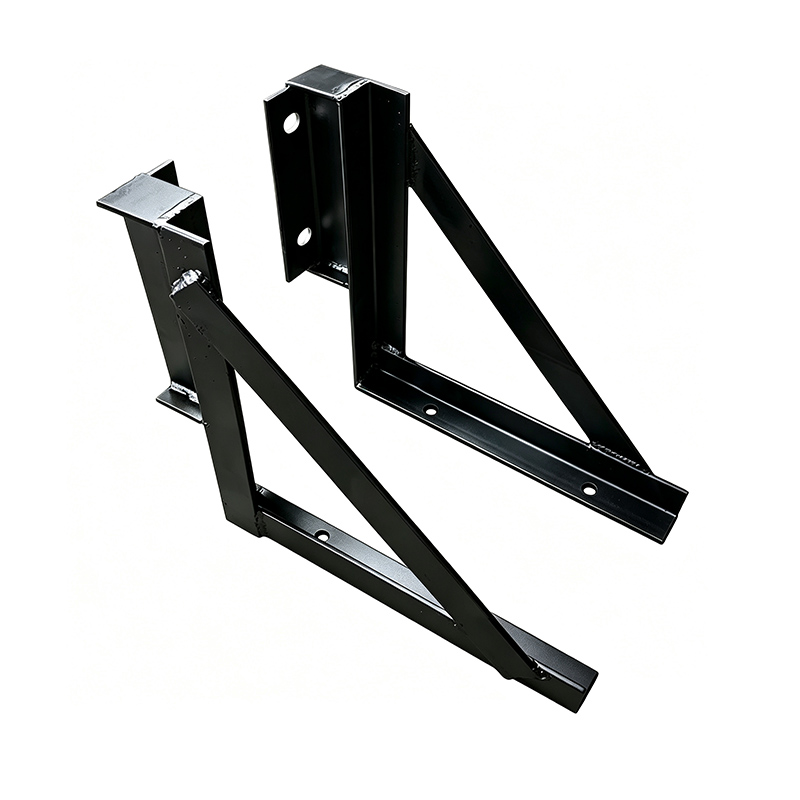 Heavy Duty Welded Black Structural Steeling Mounting Brackets for Underbody Truck Tool Box